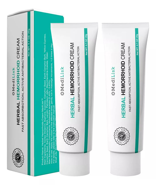 Crema Herbal para Hemorroides