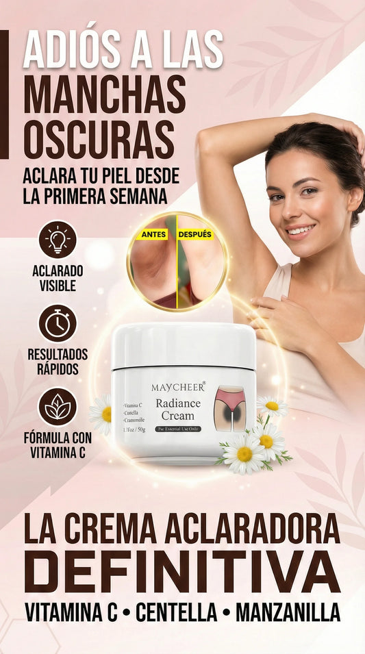 Crema Blanqueadora 100% Efectiva | Resultados desde los primeros 7 dias