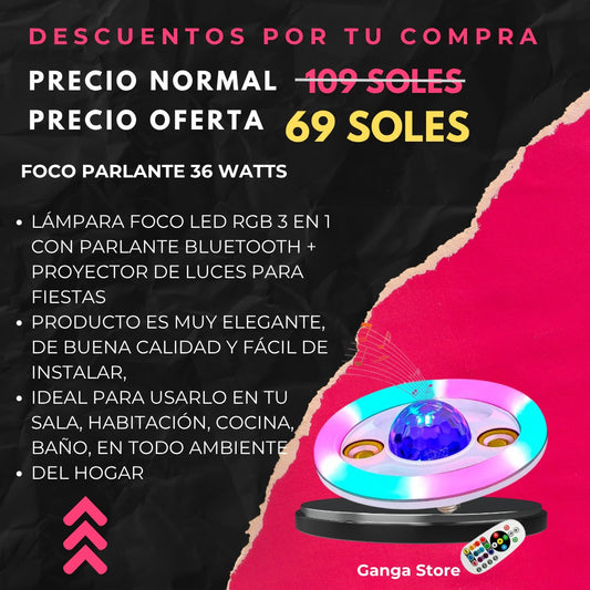 Foco parlante | 36 WATSS