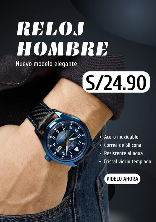 !!!OFERTA POR TU COMPRA!!! RELOJ PARA HOMBRES