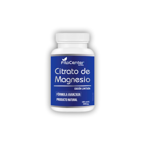 Citrato de Magnesio | 100 Capsulas
