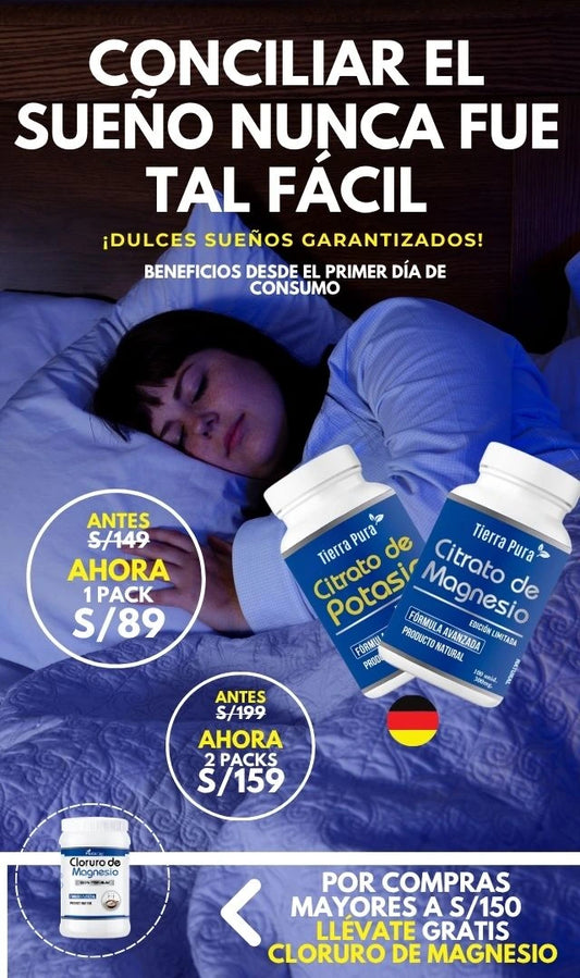 El Duo Perfecto | Citrato de Magnesio y Potasio