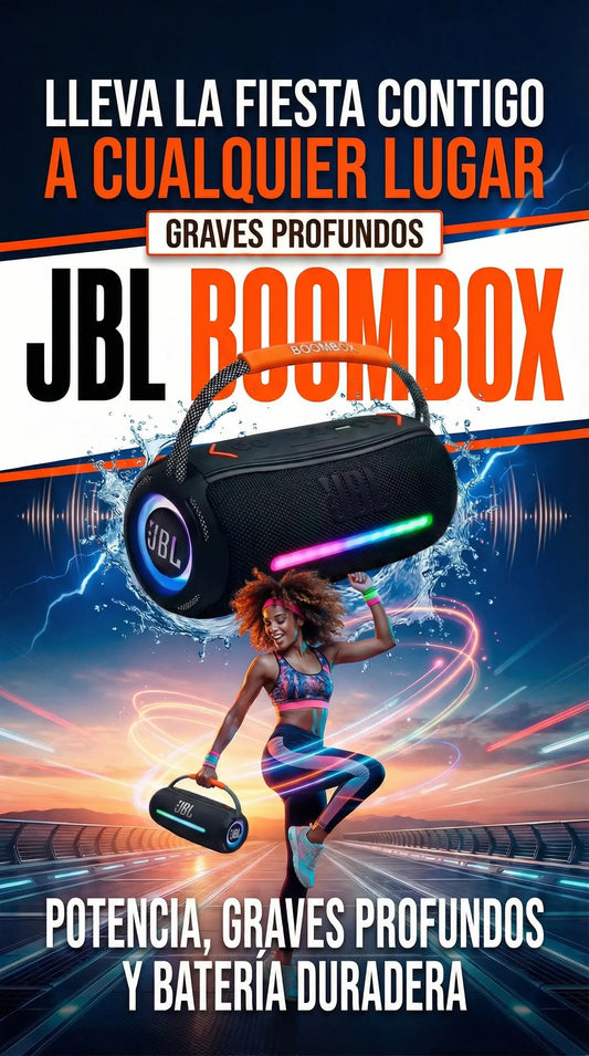 Bombox 360 | Potente parlante de 50 W de JBL